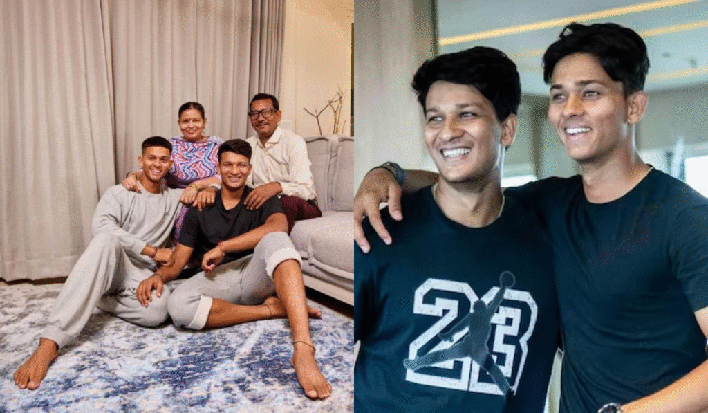 Yashasvi Jaiswal Family and Brother
