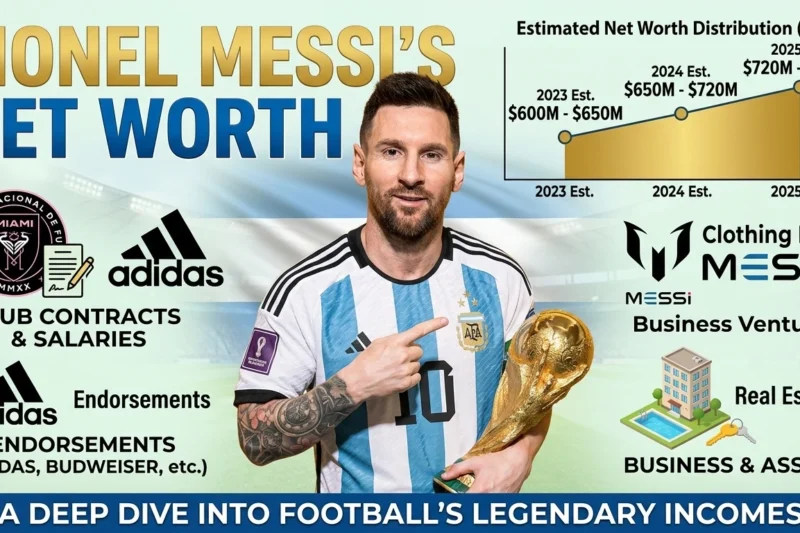 Lionel Messi Net Worth 2026: Salary, Earnings, Assets, Amazing Brand Endorsements & Career Wealth