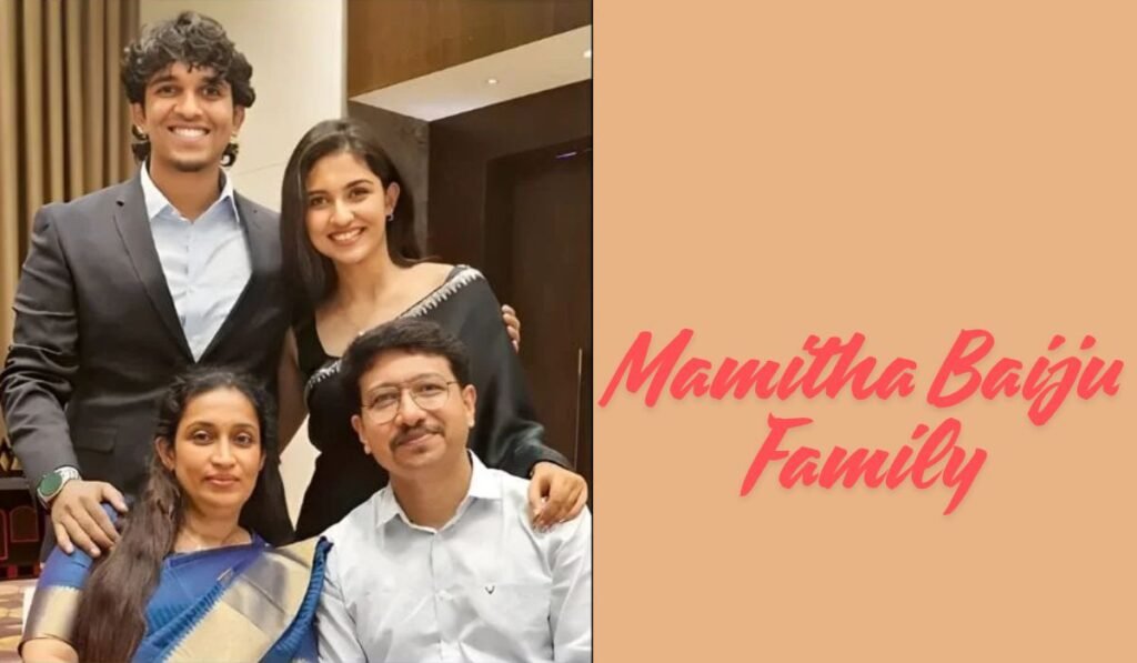 Mamitha Baiju Family